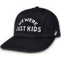 gorra-curva-negra-snapback-just-kids-the-retro-de-homenage