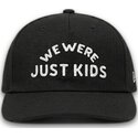 gorra-curva-negra-snapback-just-kids-the-retro-de-homenage