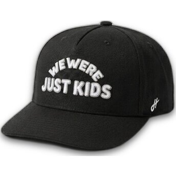 Gorra curva negra snapback Just Kids Outline The Retro de Homenage