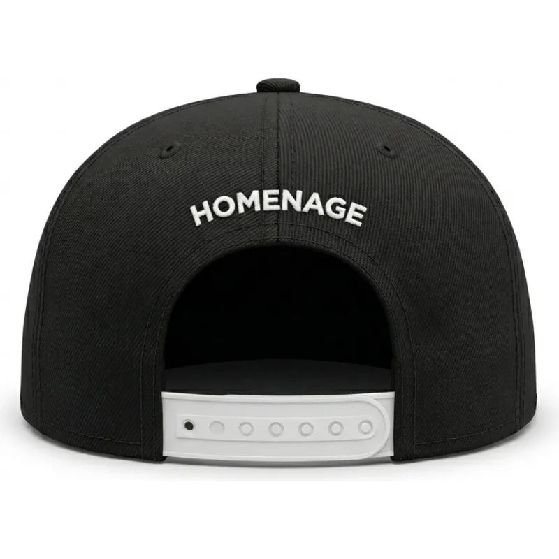 schwarze-gebogene-snapback-kappe-just-kids-outline-the-retro-von-homenage