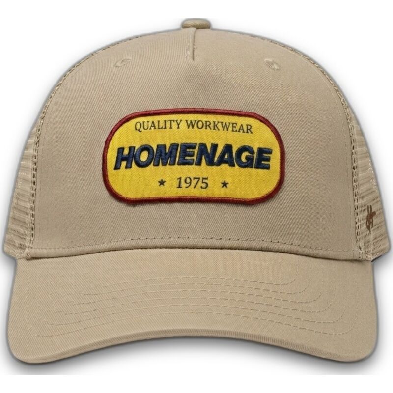 cepice-zaoblena-bezova-snapback-the-trucker-work-1975-workwear-the-homenage