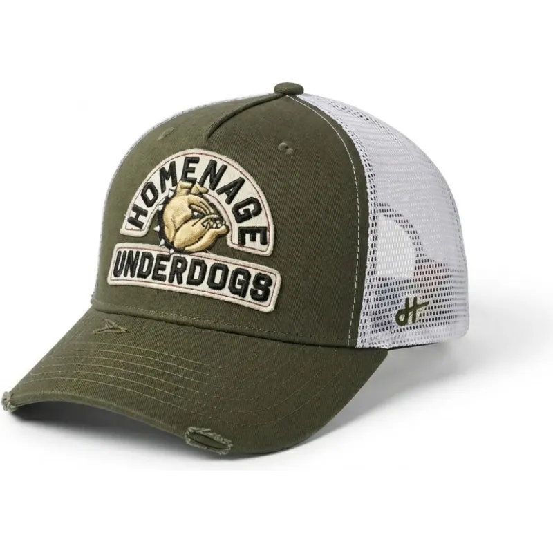 cepice-zaoblena-zelena-snapback-the-trucker-underdogs-the-homenage