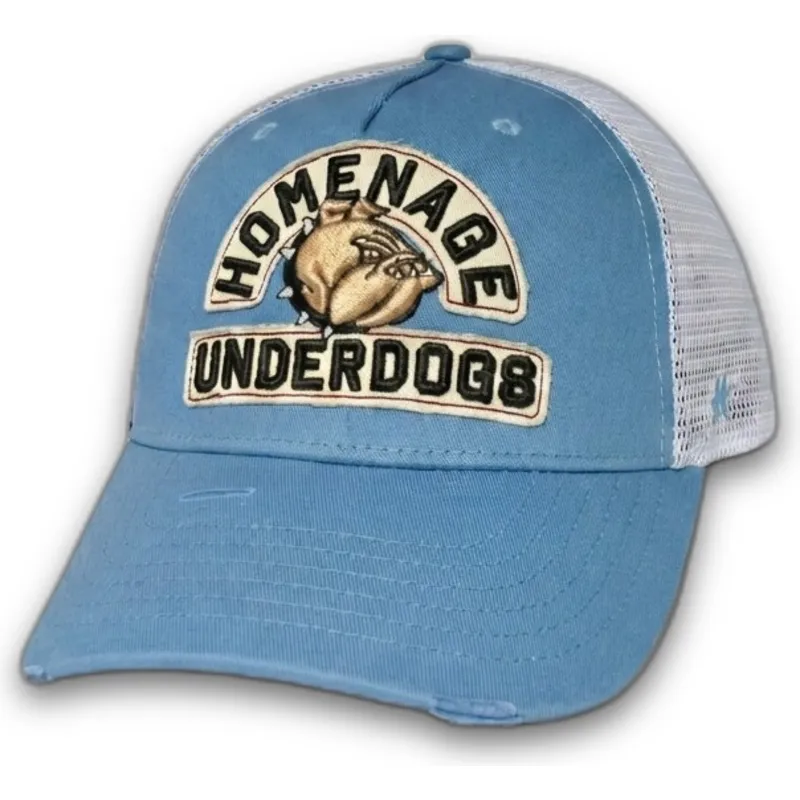 cepice-zaoblena-modra-snapback-the-trucker-underdogs-the-homenage