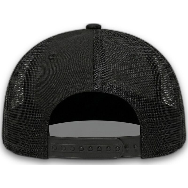 gorra-curva-negra-snapback-decker-workwear-the-retro-de-homenage