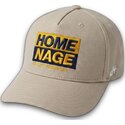 cap-zaoblena-beige-snapback-the-retro-homenage