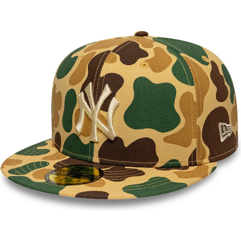 platt-keps-kamouflage-justerad-med-beige-logotyp-59fifty-camo-new-york-yankees-mlb-fran-new-era