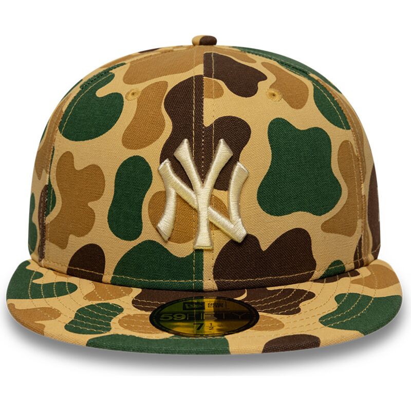 platt-keps-kamouflage-justerad-med-beige-logotyp-59fifty-camo-new-york-yankees-mlb-fran-new-era