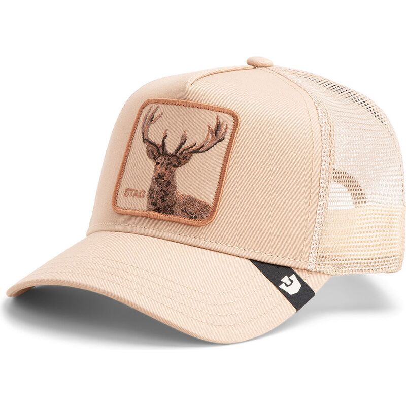 cepice-zaoblena-bezova-snapback-blur-stag-the-farm-goorin-bros cepice-zaoblena-bezova-snapback-blur-stag-the-farm-goorin-bros