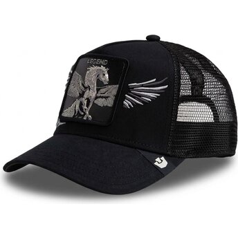 Cap zaoblená black snapback The Farm de Goorin Bros.