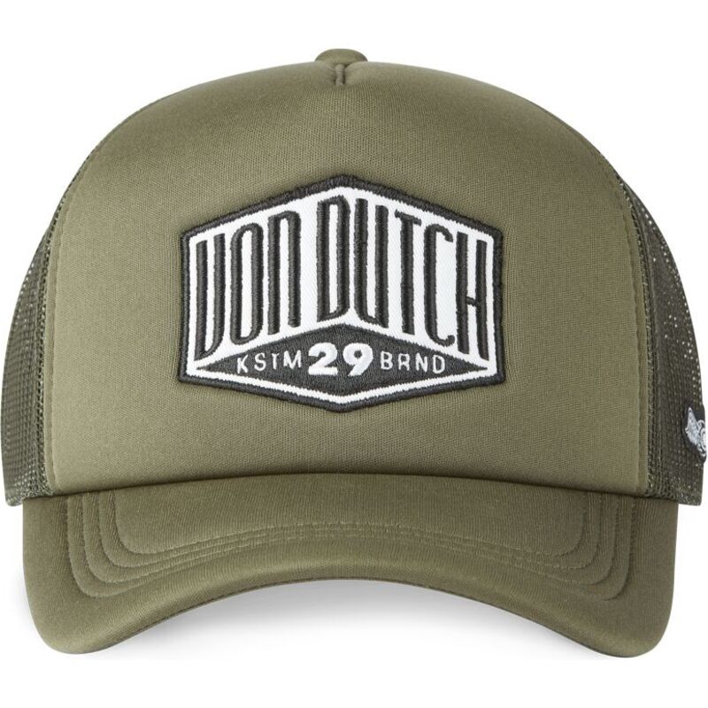 cepice-zaoblena-zelena-snapback-foam08-von-dutch