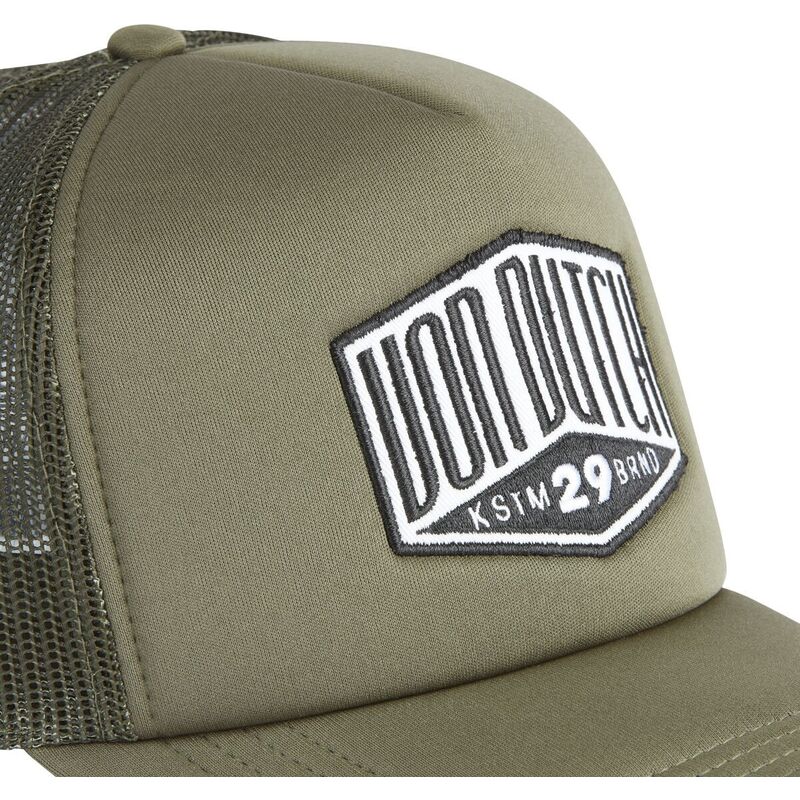 cepice-zaoblena-zelena-snapback-foam08-von-dutch