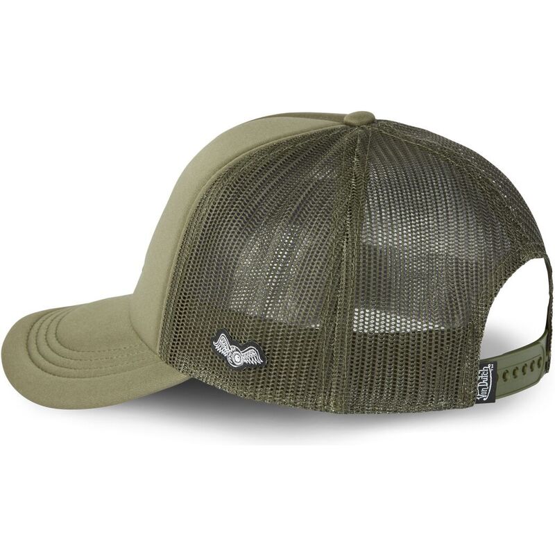 cepice-zaoblena-zelena-snapback-foam08-von-dutch