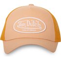 cap-zaoblena-orange-snapback-pro-deti-von-dutch