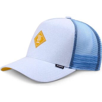Trucker-Cap blau mit gelbem Logo HFT OxfordContra von Djinns