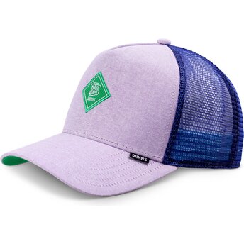 Trucker Cap violett mit grünem Logo HFT OxfordContra von Djinns