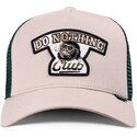 trucker-cap-khaki-und-grun-hft-do-nothing-club-gorilla-von-djinns