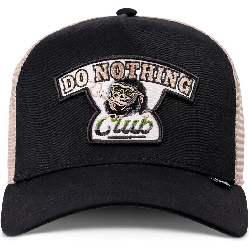 cepice-zaoblena-zadne-zvire-cerna-snapback-hft-do-nothing-club-gorilla-djinns