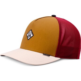 Čepice zaoblená žádné zvíře vícebarevná snapback HFT MoBeSea Chestnut Djinns