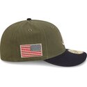 grune-gebogene-verstellbare-59fifty-pre-curved-american-herringbone-kappe-der-atlanta-braves-mlb-von-new-era