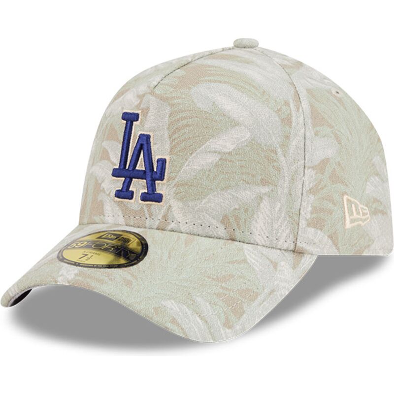 gorra-curva-beige-ajustada-59forty-a-frame-leafy-palm-de-los-angeles-dodgers-mlb-de-new-era gorra-curva-beige-ajustada-59forty-a-frame-leafy-palm-de-los-angeles-dodgers-mlb-de-new-era