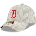 beige-gebogene-verstellbare-59forty-a-frame-leafy-palm-kappe-der-boston-red-sox-mlb-von-new-era