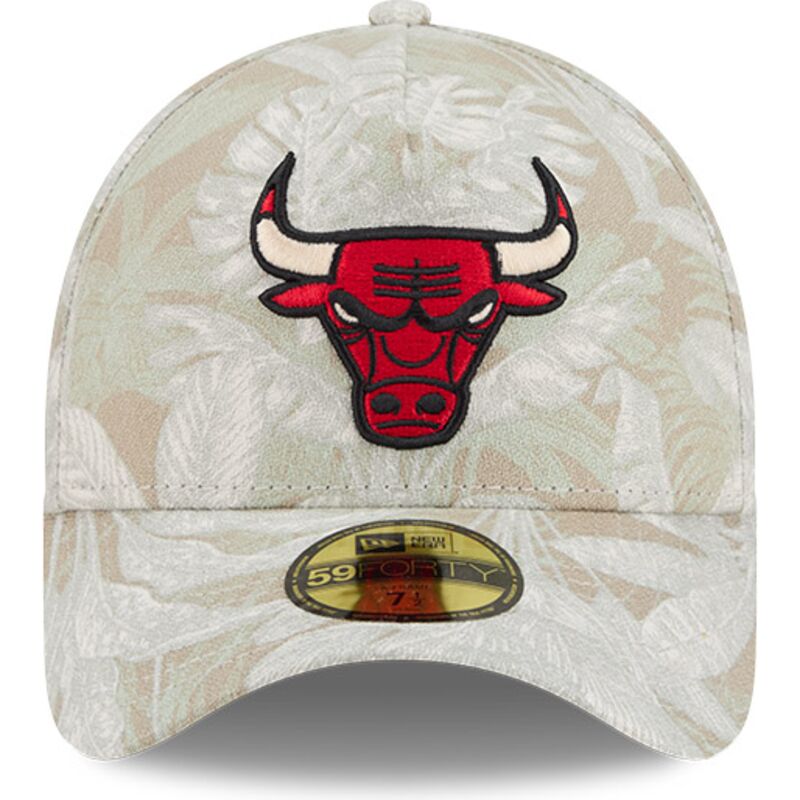 beige-gebogene-verstellbare-59forty-a-frame-leafy-palm-kappe-von-chicago-bulls-nba-von-new-era