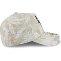 new-era-curved-brim-59forty-a-frame-leafy-palm-chicago-bulls-nba-beige-fitted-cap
