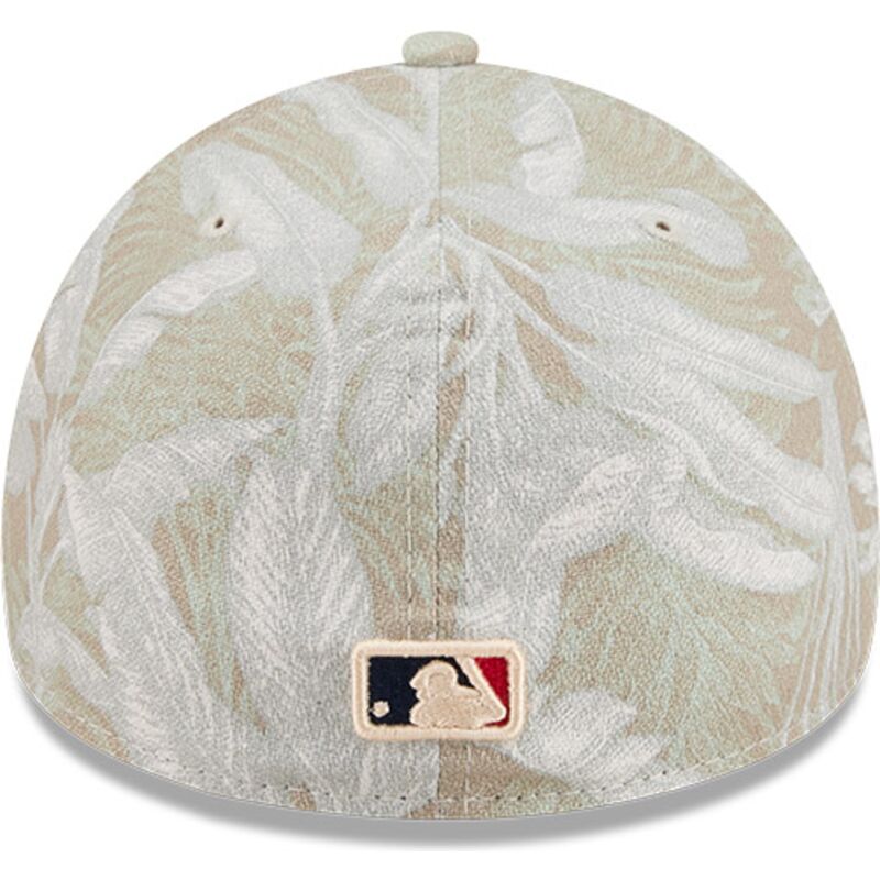 beige-gebogene-verstellbare-59forty-a-frame-leafy-palm-kappe-von-atlanta-braves-mlb-von-new-era