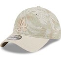 cepice-zaoblena-bezova-nastavitelny-9twenty-leafy-palm-los-angeles-dodgers-mlb-new-era