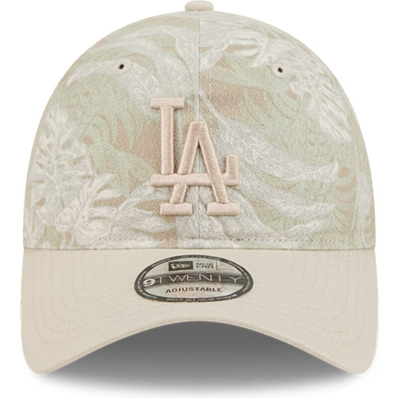 cepice-zaoblena-bezova-nastavitelny-9twenty-leafy-palm-los-angeles-dodgers-mlb-new-era