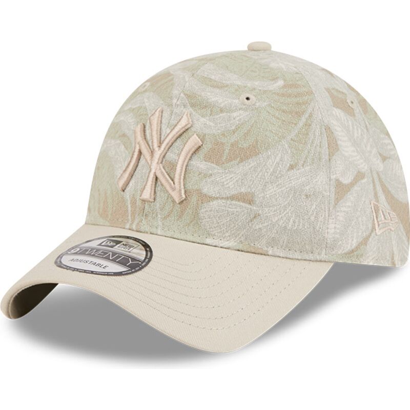 beige-gebogene-verstellbare-9twenty-leafy-palm-kappe-der-new-york-yankees-mlb-von-new-era beige-gebogene-verstellbare-9twenty-leafy-palm-kappe-der-new-york-yankees-mlb-von-new-era
