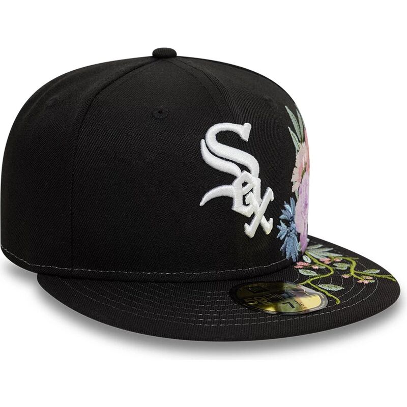 cepice-rovna-cerna-prilehava-59fifty-floral-chicago-white-sox-mlb-new-era