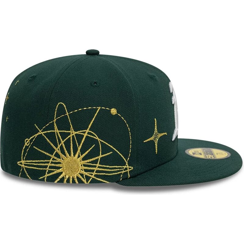 new-era-flat-brim-59fifty-zodiac-oakland-athletics-mlb-green-fitted-cap new-era-flat-brim-59fifty-zodiac-oakland-athletics-mlb-green-fitted-cap