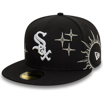 Čepice rovná černá přiléhavá 59FIFTY Zodiac Chicago White Sox MLB New Era