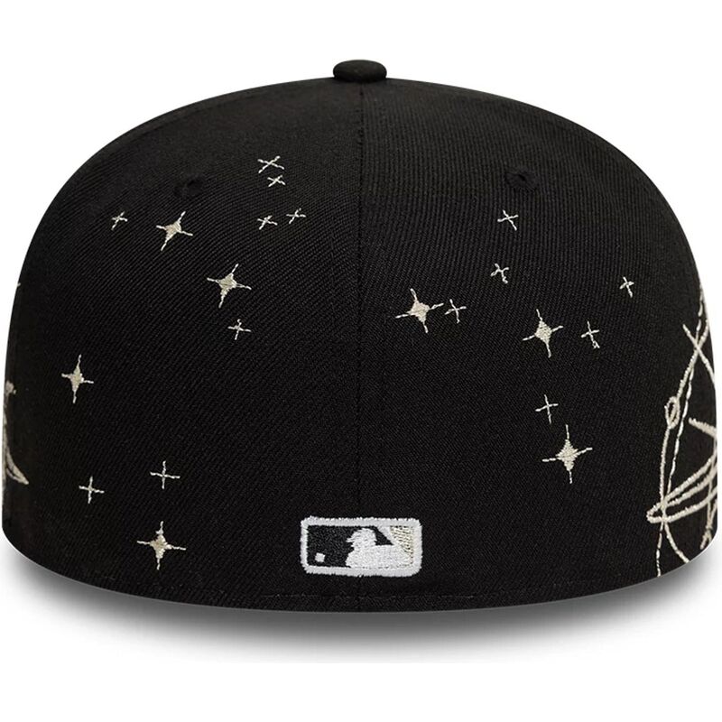 schwarze-anliegende-59fifty-flatcap-zodiac-der-chicago-white-sox-mlb-von-new-era