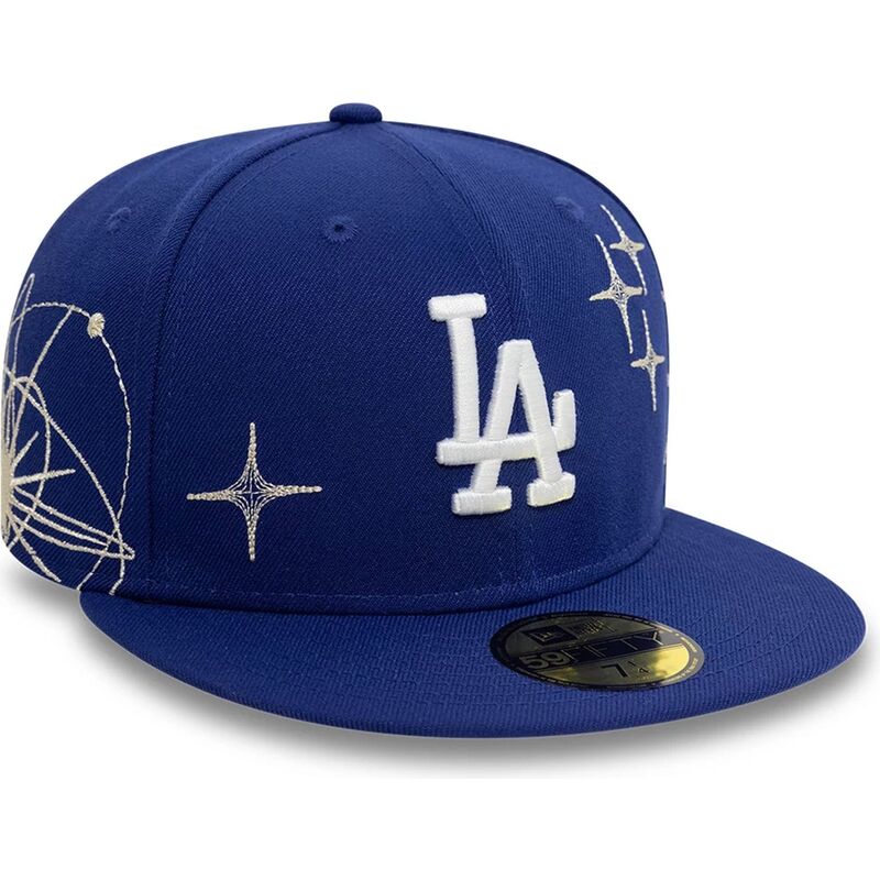 flache-blaue-angepasste-59fifty-zodiac-kappe-der-los-angeles-dodgers-mlb-von-new-era flache-blaue-angepasste-59fifty-zodiac-kappe-der-los-angeles-dodgers-mlb-von-new-era
