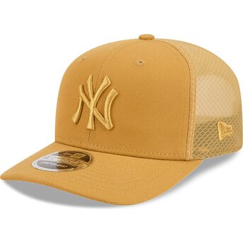 Cap zaoblená brown snapback claro 9SEVENTY Stretch Snap Color Pack New York Yankees MLB New Era