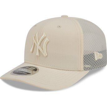 Trucker Cap beige 9SEVENTY Stretch Snap Color Pack New York Yankees MLB von New Era