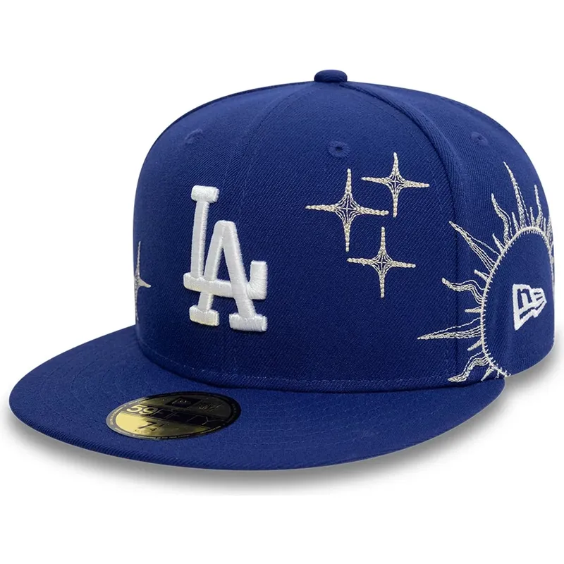 flache-blaue-angepasste-59fifty-zodiac-kappe-der-los-angeles-dodgers-mlb-von-new-era flache-blaue-angepasste-59fifty-zodiac-kappe-der-los-angeles-dodgers-mlb-von-new-era
