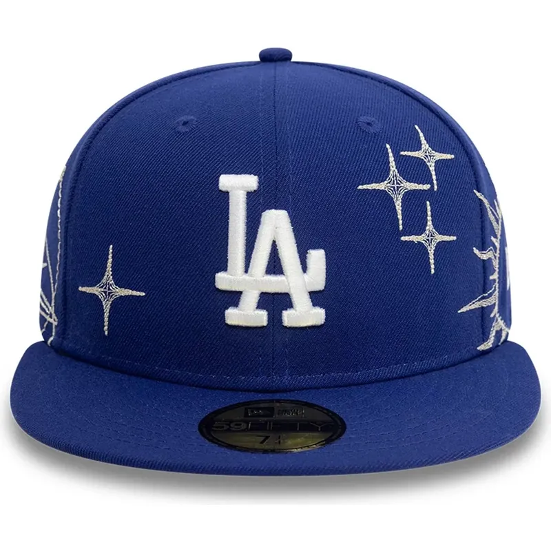 flache-blaue-angepasste-59fifty-zodiac-kappe-der-los-angeles-dodgers-mlb-von-new-era flache-blaue-angepasste-59fifty-zodiac-kappe-der-los-angeles-dodgers-mlb-von-new-era