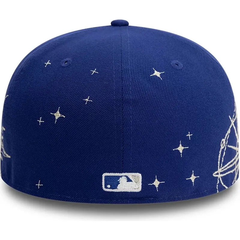flache-blaue-angepasste-59fifty-zodiac-kappe-der-los-angeles-dodgers-mlb-von-new-era flache-blaue-angepasste-59fifty-zodiac-kappe-der-los-angeles-dodgers-mlb-von-new-era