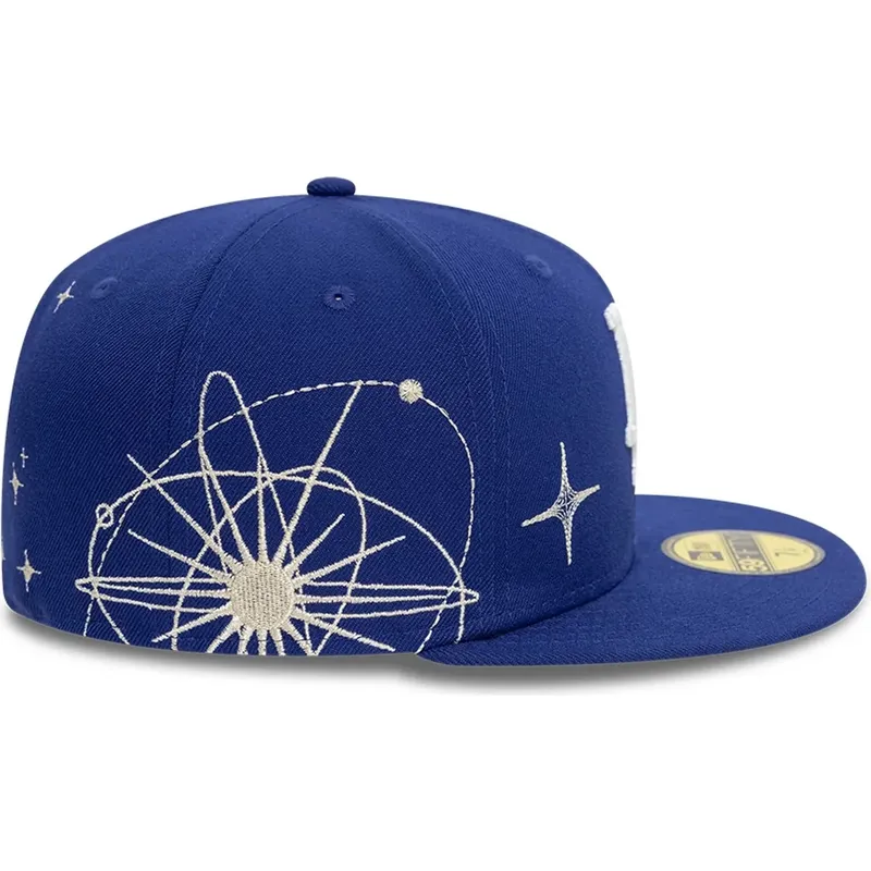 flache-blaue-angepasste-59fifty-zodiac-kappe-der-los-angeles-dodgers-mlb-von-new-era flache-blaue-angepasste-59fifty-zodiac-kappe-der-los-angeles-dodgers-mlb-von-new-era