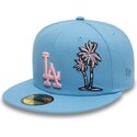 flache-blaue-angepasste-59fifty-palm-taco-kappe-der-los-angeles-dodgers-mlb-von-new-era