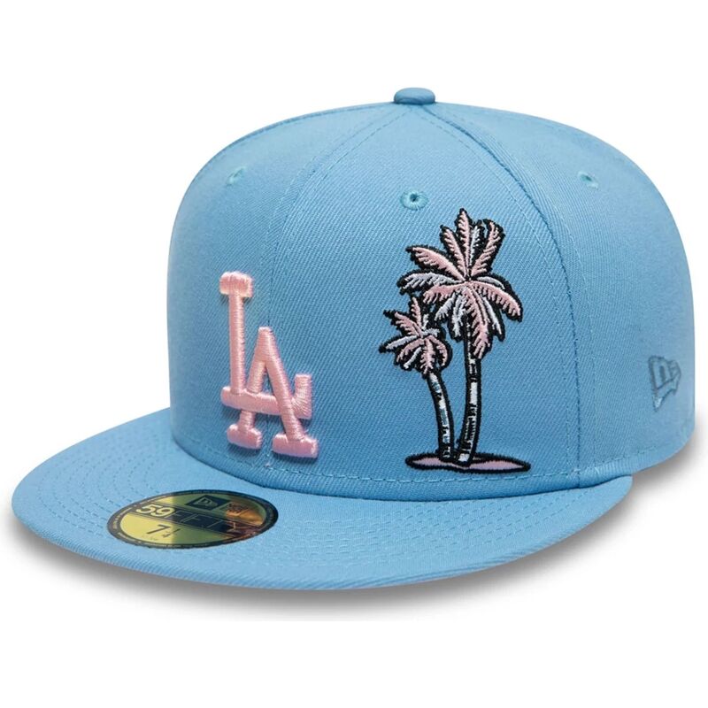 gorra-plana-azul-ajustada-59fifty-palm-taco-de-los-angeles-dodgers-mlb-de-new-era gorra-plana-azul-ajustada-59fifty-palm-taco-de-los-angeles-dodgers-mlb-de-new-era