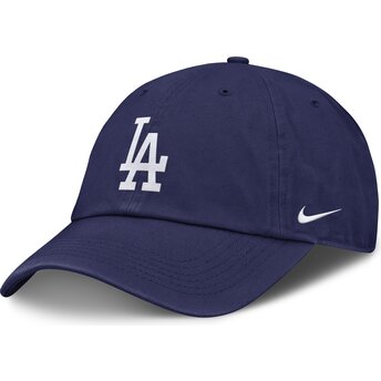 Čepice zaoblená modrá nastavitelný pro děti Club Unstructured Organic Cotton Los Angeles Dodgers MLB Nike