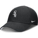 schwarze-gebogene-verstellbare-kappe-fur-kinder-dri-fit-club-structured-von-chicago-white-sox-mlb-von-nike