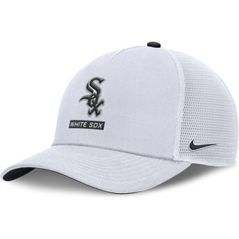 Čepice zaoblená žádné zvíře bílá snapback Primetime Dri-Fit Rise Structured Chicago White Sox MLB Nike