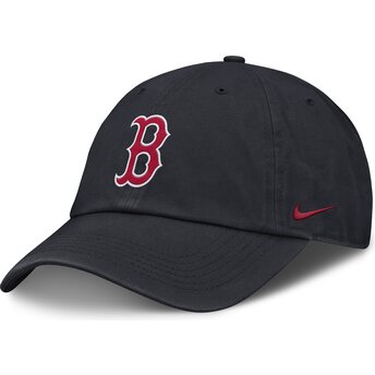 Cap zaoblená navy blue adjustable strap pro děti Club Unstructured Organic Cotton Boston Red Sox MLB Nike
