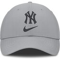 cap-zaoblena-gray-adjustable-strap-primetime-club-structured-uv-poly-ripstop-new-york-yankees-mlb-nike