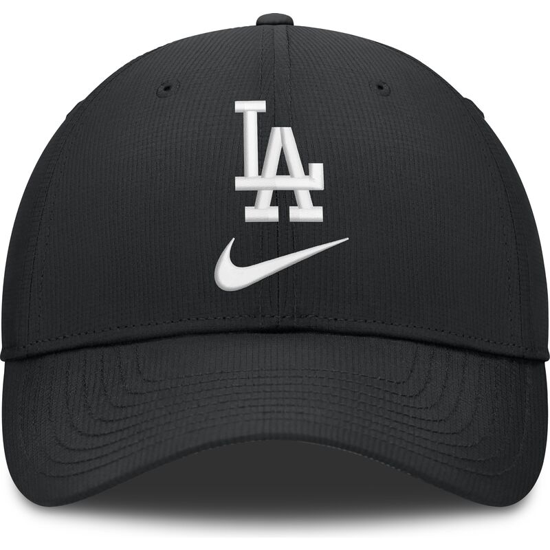 schwarze-verstellbare-gebogene-kappe-primetime-club-structured-uv-poly-ripstop-der-los-angeles-dodgers-mlb-von-nike